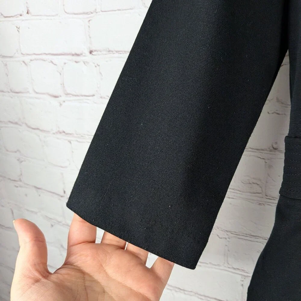 Isaac Mizrahi Black Cloth Blazer - Size 6